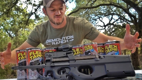 【中文】P90 vs FlexTape强力胶带 DemolitionRanch 爆破牧场 爆破农场